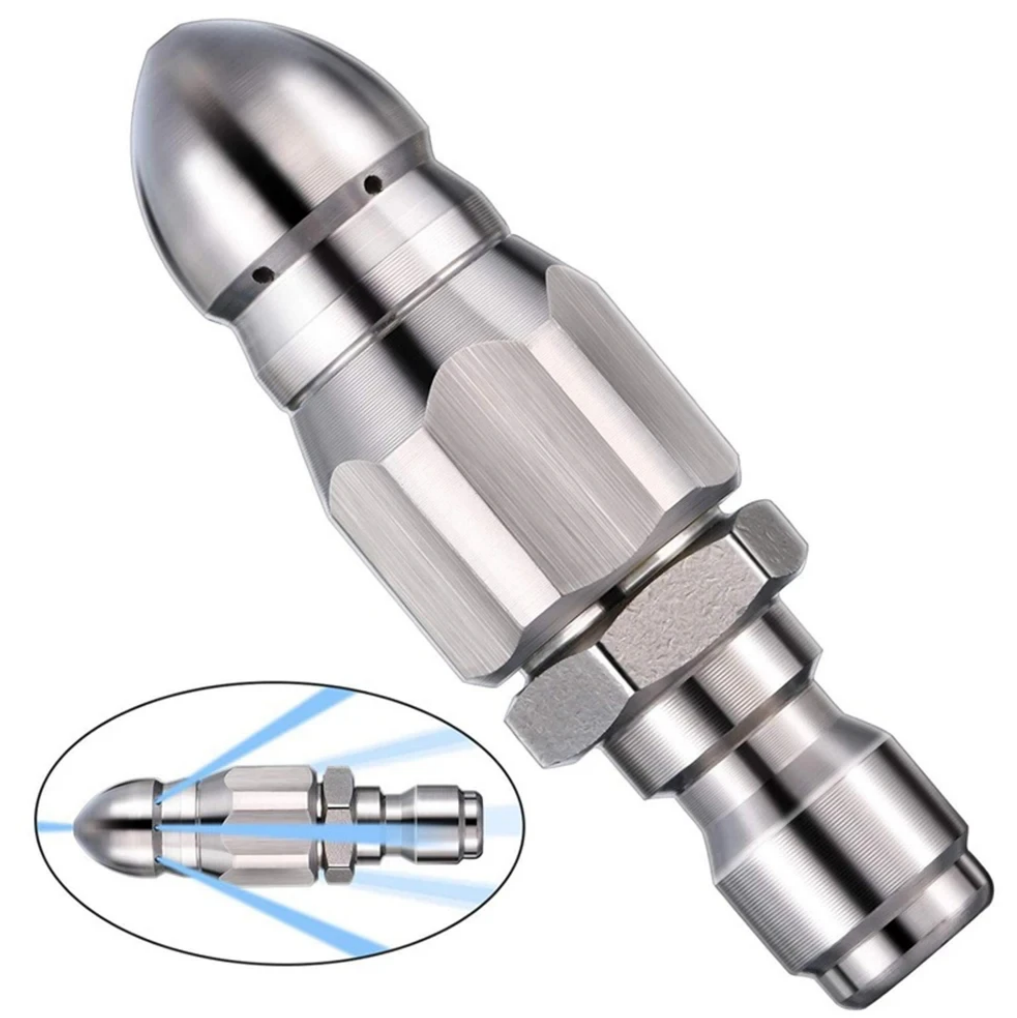 Water Jet High Pressure Spraye - Drain Pipe Clip ulasan dan harga