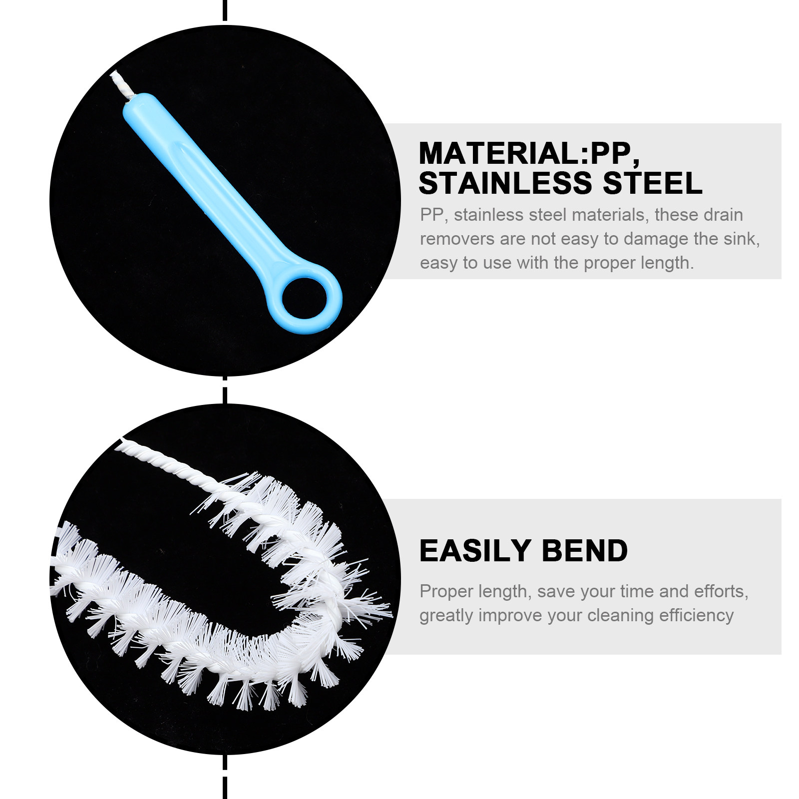 Flexible Drain Cleaning Brush  - Drain Snake Flexible ulasan dan harga