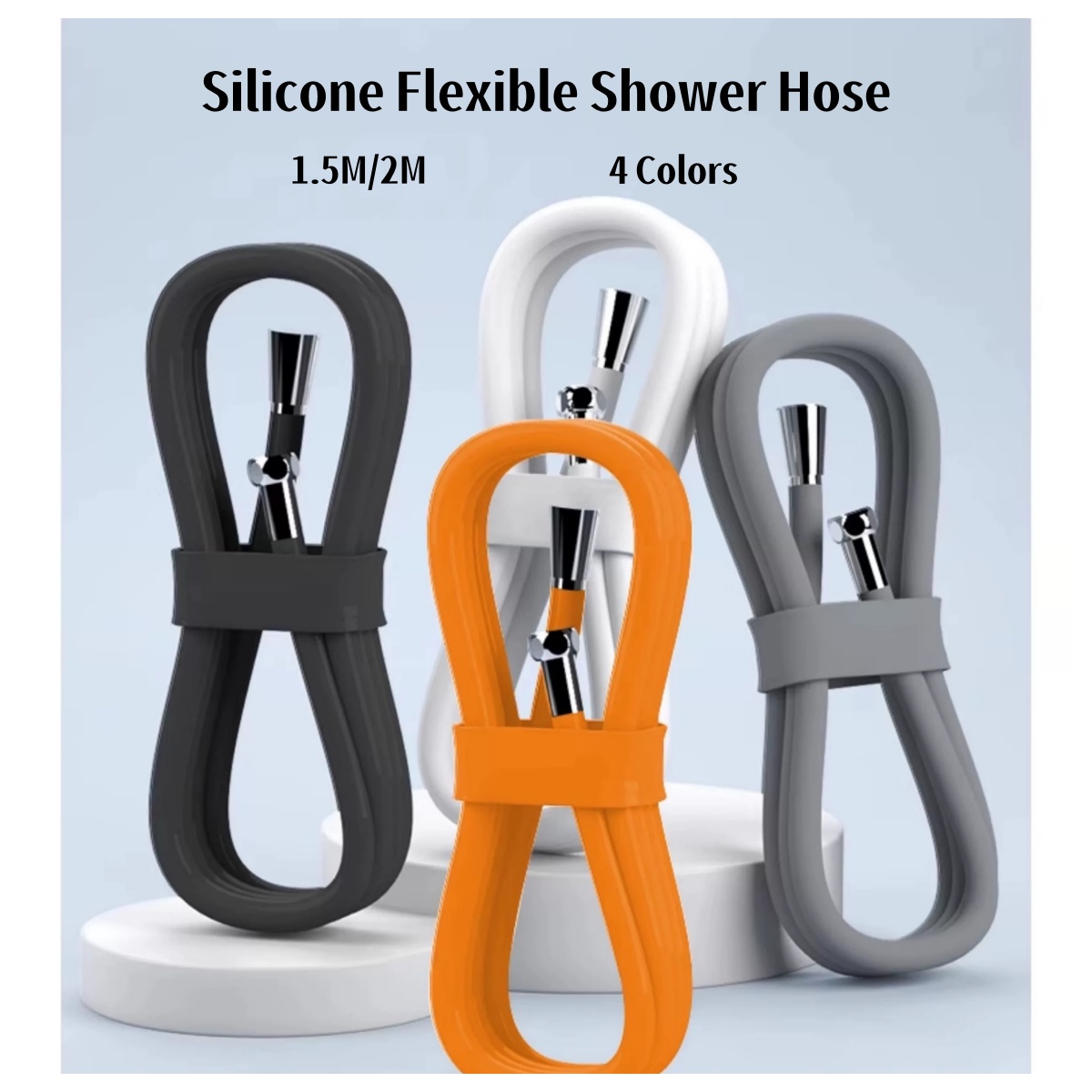 Silicone Flexible Shower Hose  - Silicone Tap Washer ulasan dan harga
