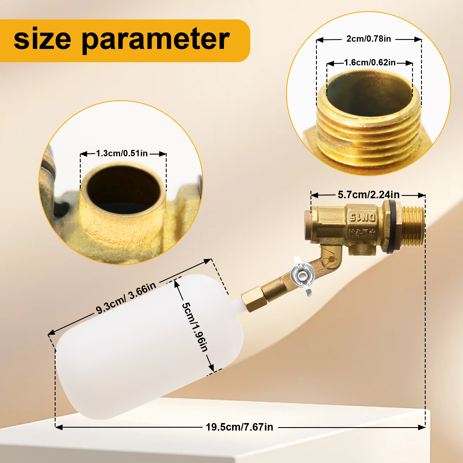 1/2 Inch Copper Calve Float Ba - Float Ball Valve ulasan dan harga