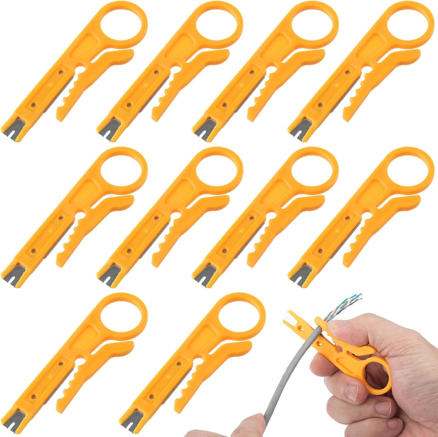 10pcs Wire Stripper with Secur - Pipe Cutter Ratchet ulasan dan harga