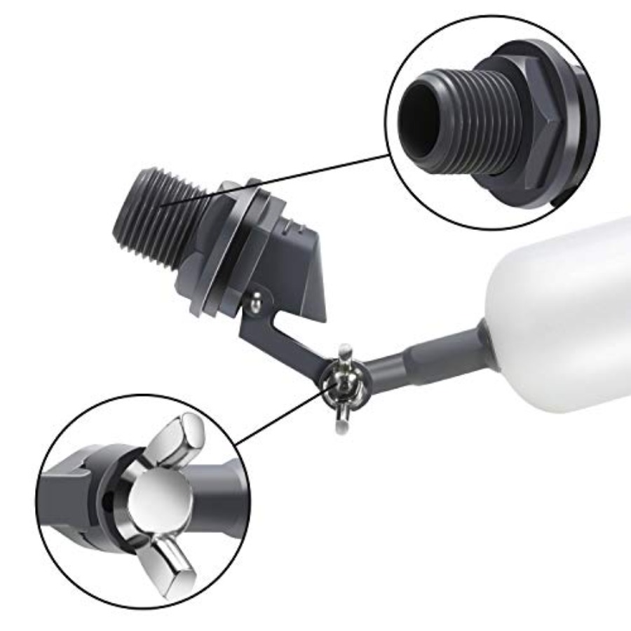 Float Ball Valve, 1/2 Inch Mal - Float Ball Valve ulasan dan harga