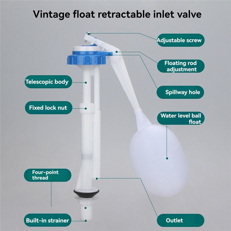 A04G-Adjustable Old Type Toile - Float Ball Valve ulasan dan harga