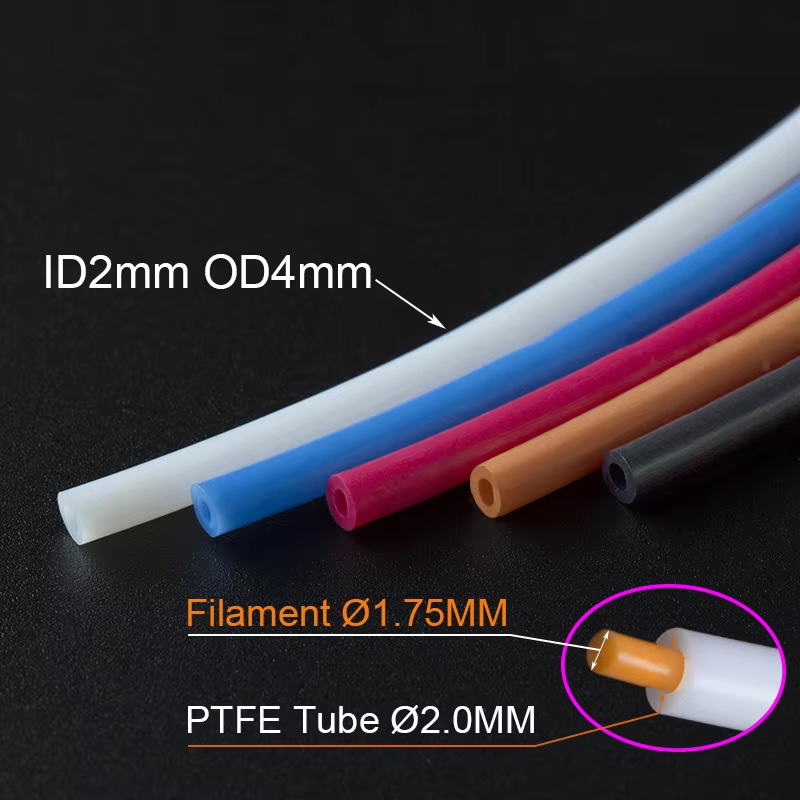 1/2/4M Bowden Extruder PTFE tu - Ptfe Tape Thread ulasan dan harga