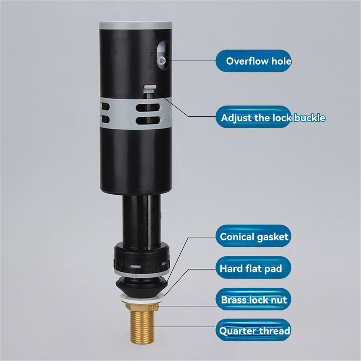 A002 High Performance Universa - Toilet Fill Valve ulasan dan harga