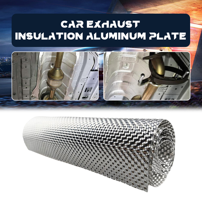 Car Embossed Aluminum Heat Shi - Pipe Freeze Spray ulasan dan harga