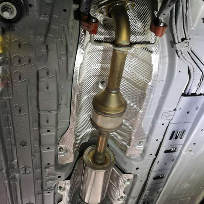 Car Embossed Aluminum Heat Shi - Pipe Freeze Spray ulasan dan harga