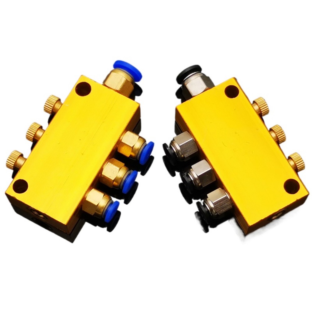2-12 Ways Aluminium Brass Lube - Compression Fitting Brass ulasan dan harga