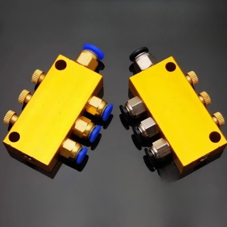 2-12 Ways Aluminium Brass Lube - Compression Fitting Brass ulasan dan harga