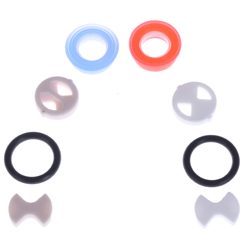 8Pcs Ceramic Disc Washer Set 1 - Silicone Tap Washer ulasan dan harga