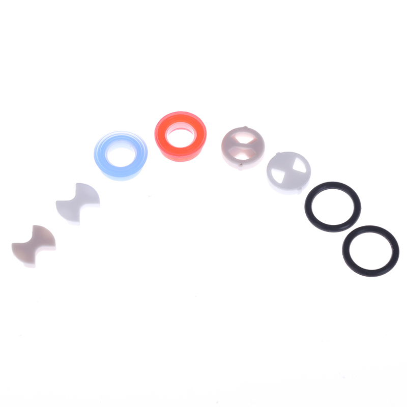 8Pcs Ceramic Disc Washer Set 1 - Silicone Tap Washer ulasan dan harga