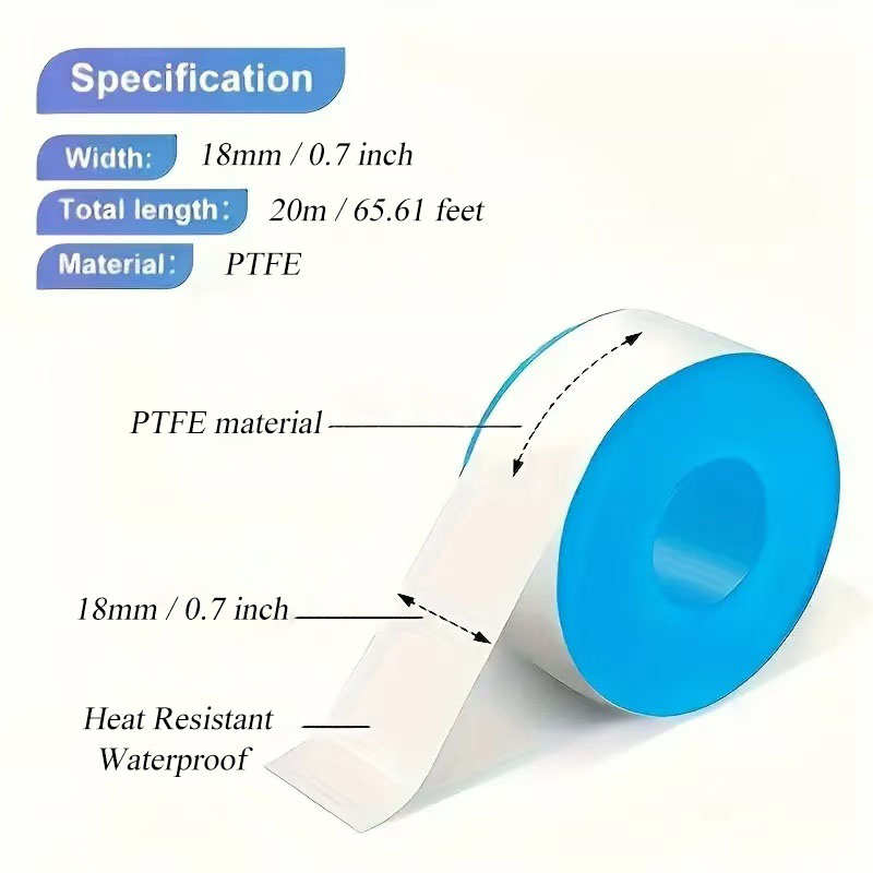 2/5 Pcs 17mm x 20M Faucet Seal - Ptfe Tape Thread ulasan dan harga