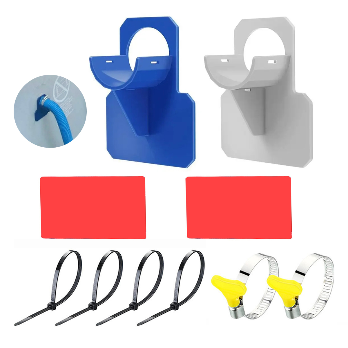 1 Set Swimming Pool Pipe Fixin - Plastic Pipe Clip ulasan dan harga