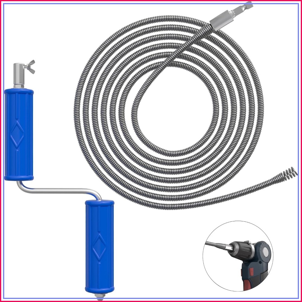 Drain Snake 16.4ft x 6mm Auto  - Drain Snake Flexible ulasan dan harga
