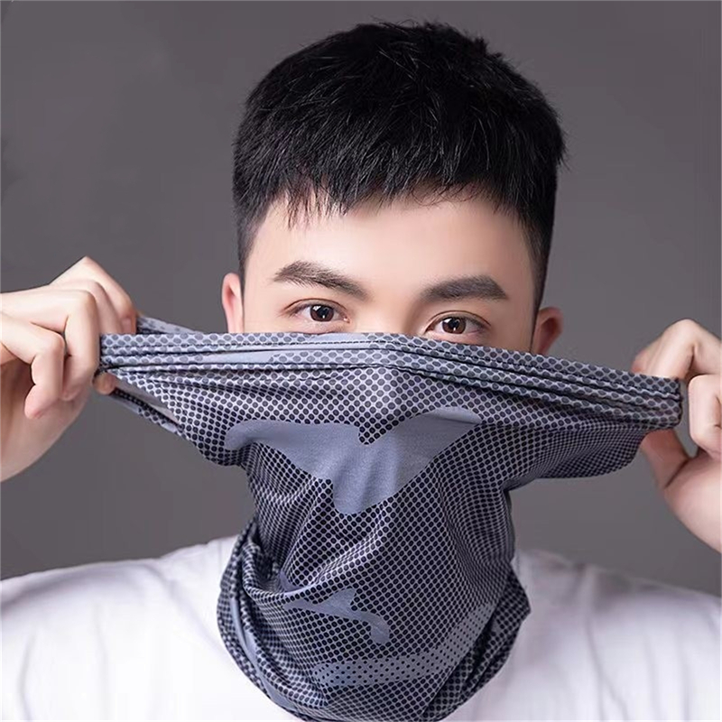 Protection Ice Silk Face Cover - Pipe Bending Spring ulasan dan harga