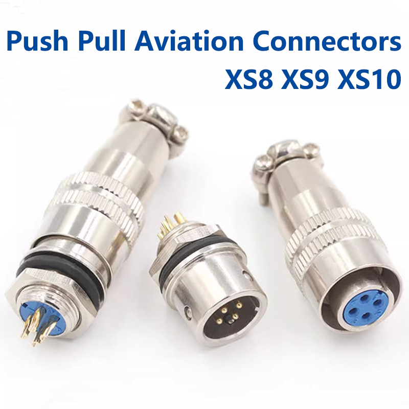5/20PCS XS8 XS9 XS10 Aviation  - Push Fit Connector ulasan dan harga